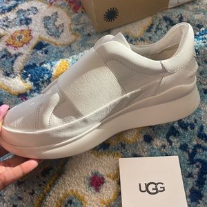Ugg white tennis shoes